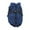 Blue, variant on Kingtowag Blue Pet Thermal Clothing Size L, Dog Coat with Harness Winter Fleece Jacket Zipper, Dog Coat with Harness 2 in 1 Fleece Dog Jacket Zipper, Winter Coat Reflective