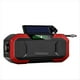 thumbnail image 1 of Radio Solar con Manivela, Altavoz Bluetooth, Linterna LED de Emergencia, Batería Externa, Dispositivo de Audio, Color Rojo., 1 of 5