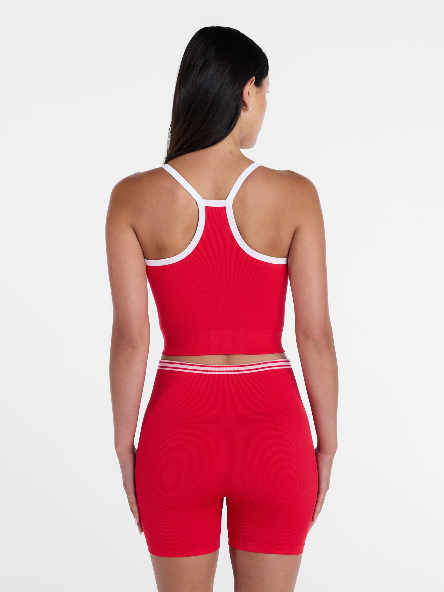 Penn Women's Seamless Racerback Brami & Biker Shorts, 2-Piece Set, Sizes S-XL