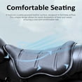 thumbnail image 1 of Motorcycle Motorcycle Gel Seat Cushion for Comfortable Travel High Elasticity Non-Slip Leather Seat Pad for Long Rides, 1 of 7