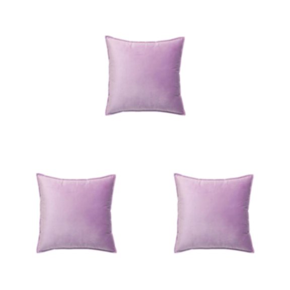 Funda de cojín Advancent Terciopelo 50x50cm Púrpura claro