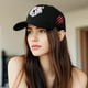 thumbnail image 3 of Gorra ajustable con tigre Gorras deportivas Gorras de béisbol Gorra de camionero para hombre y mujer Negro Tigre Talla única, 3 of 5