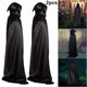 thumbnail image 1 of Capas Halloween Túnica Con Capucha Cosplay Largo Diablo Disfraces Capa (90 Cm), 1 of 8