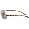 thumbnail image 4 of "The Influencer" Bifocal Sunglasses - Lightweight Unisex Reading Sunglasses - Tortoise - 2.00, 4 of 5
