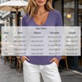 thumbnail image 3 of yillto Thin Sweaters for Womens V Neck Long Sleeve Ribbed Blouse Lightweight Knit Fall Sweater Thermal Tops S-2XL, 3 of 7
