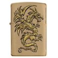 thumbnail image 4 of ZIPPO 29725 ZIPPO BRUSHED BRASS DRAGON LIGHTER, 4 of 10