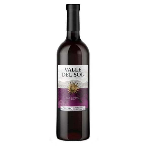 Vino Tinto Valle Del Sol Merlot Afrutado 750 ml