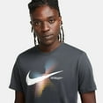 thumbnail image 3 of Big & Tall Nike Sportswear Swoosh Graphic T-Shirt Color: Anthracite Size: L TALL, 3 of 4