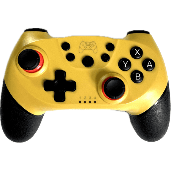 Controller for Switch and PC, Yellow Black