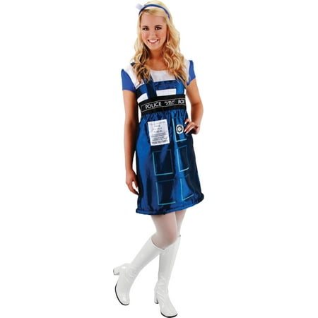 Morris costumes EL404821 Doctor Who Tardis Dress Lg Xl
