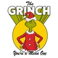 thumbnail image 2 of Girl's Dr. Seuss Christmas Grinch You're a Mean One Graphic T-Shirt, 2 of 4