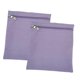 thumbnail image 4 of 2 piezas de bolsillo cosido con cremallera, bolsa de almacenamiento móvil, lona de fácil instalación púrpura, 4 of 9