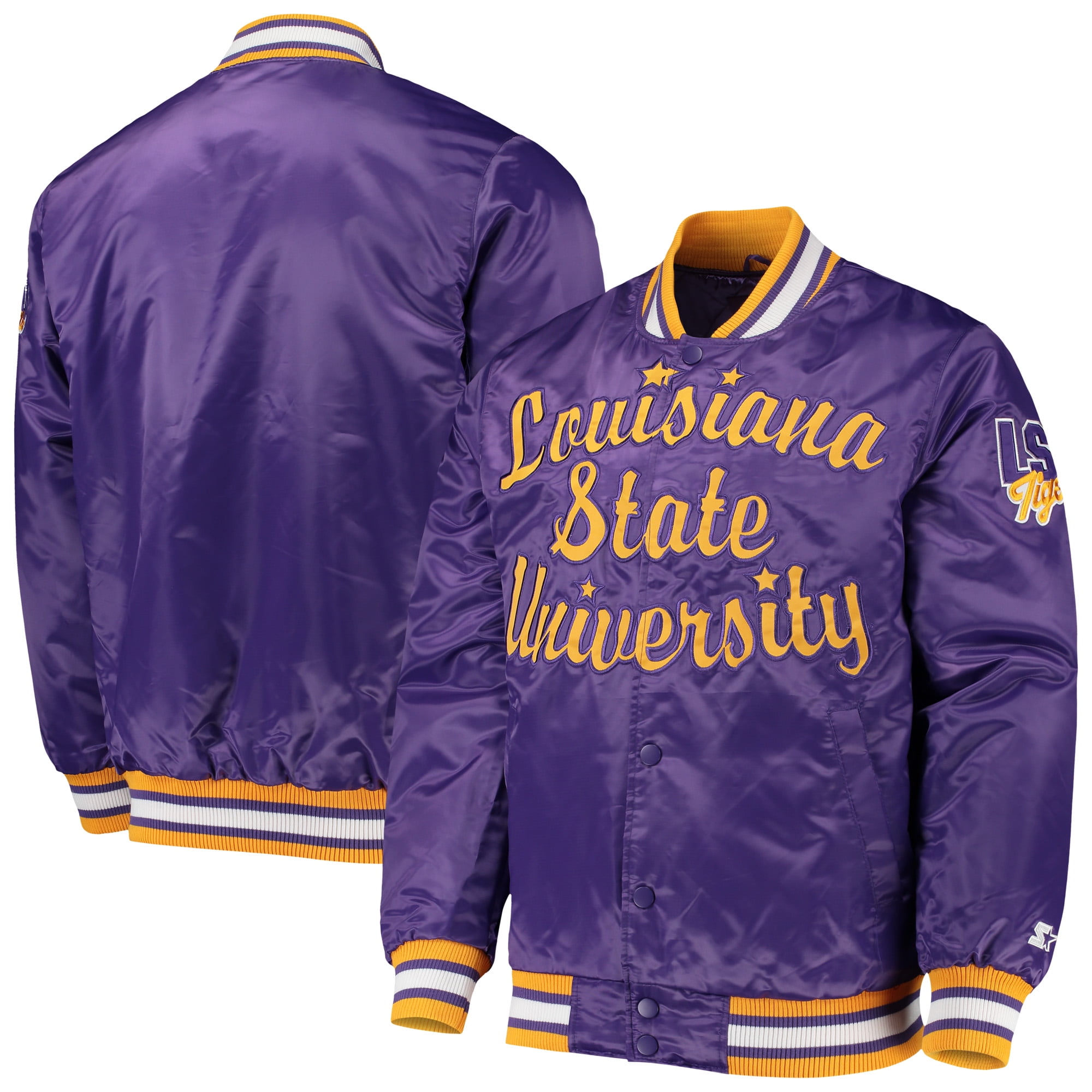 lsu pullover windbreaker