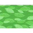 thumbnail image 1 of Ahgly Company Indoor Rectangle Patterned Neon Green Area Rugs, 2' x 4', 1 of 6