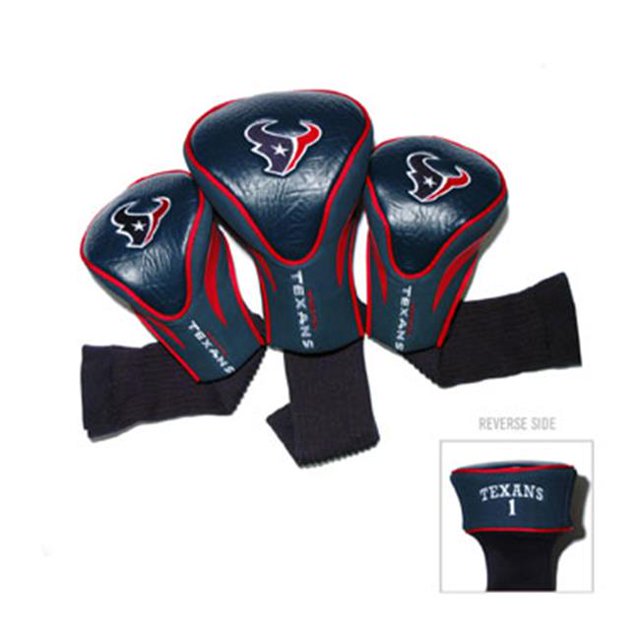 Team Golf Houston Texans 3 Pack Contour Fit Couvre-Chef