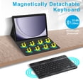 thumbnail image 3 of Funda con Teclado MORECOO para Samsung Galaxy Tab A9 Plus 11", 3 of 8
