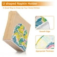 thumbnail image 5 of Yayeee Napkin Holder for Table Kitchen Paper Tissue Organization, Yellow Mountains, 5 of 8