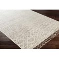 thumbnail image 3 of BoutiqueRugs Valyermo Hand Woven Cotton from India Area Rug - Charcoal, Peach - 6' x 9', 3 of 8