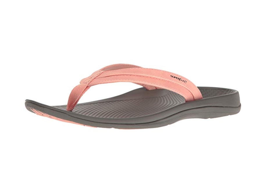 superfeet flip flops womens