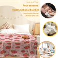 thumbnail image 4 of Strawberry Blankets for Kids Strawberry Throw Blanket for Boys and Girls Soft Fleece Kids Blanket Toddler Blankets Birthday Gifts Decor Blankets for Bed, 4 of 6