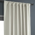 thumbnail image 5 of Hazelwood Beige Solid Cotton Blackout Curtain (1 Panel), Hazelwood Beige, 50W X 84L, 5 of 11