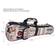 thumbnail image 3 of 24" Ukelele Bag Case Paper Pattern Oxford Backpack Adjustable Shoulder Strap Pocket 6mm Thicken Padded, 3 of 6