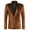 Brown, variant on Men's Velvet Tuxedo Jacket - One Button Notched Lapel Velour Suit Jacket for Prom Wedding