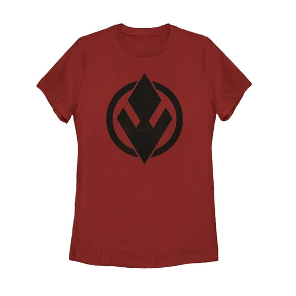 Women's Star Wars: The Rise of Skywalker Sith Trooper Logo  Graphic Tee Red Medium
