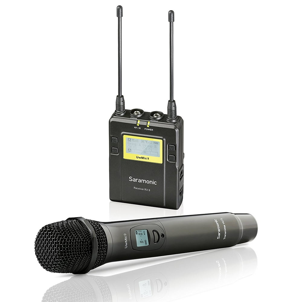 Saramonic UWMIC9 UHF Wireless Handheld Microphone System with Handheld