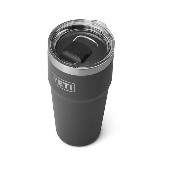 Pinta reutilizable para fiestas YETI Rambler, apilable, 470 ml