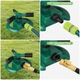 thumbnail image 4 of TSV Garden Sprinkler, 360° Rotating Automatic Lawn Sprinkler, Irrigation System Covers up to 3600 Square Feet, Green, 4 of 6