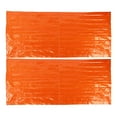 thumbnail image 1 of Saco de dormir de emergencia con película de aluminio PE, impermeable, térmico, para acampar, 2 unidades, 1 of 14