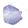 thumbnail image 4 of 50 máscaras faciales desechables navideñas para adultos con diseño, máscara facial festiva de 3 capas con alambre nasal para mujeres y hombres, 4 of 5