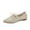Beige, variant on GEZHEN Women's Solid Color Leather Pointed Toe Lace Up Flat Soft Sole Shallow Casual Shoes Ladies Fashion Bottom Shoes Non Slip Low Top Platform Shoes