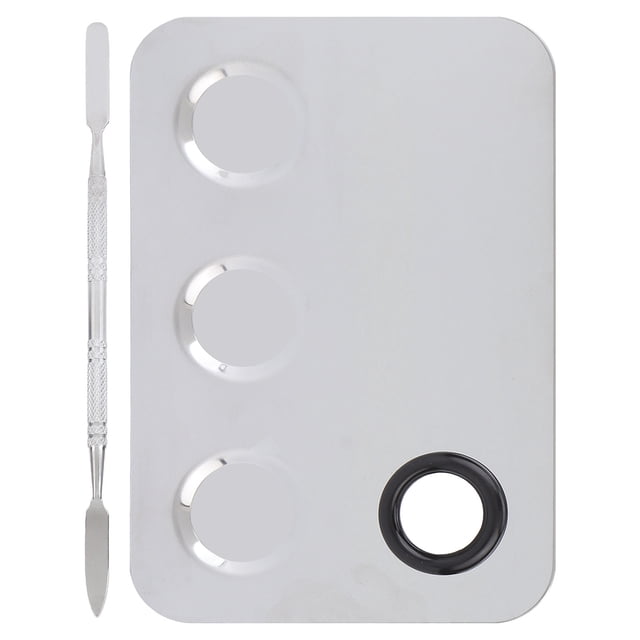 Mixing Cosmetic Tools, Lightweight Portable Cosmetic Plate Reusable For Stage Backstage For Beauty Lover