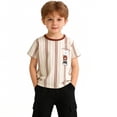 thumbnail image 5 of Asxite Toddler Tshirt Print Short Sleeve Crew Neck Casual Breathable Summer Tops 6M-6Y, 5 of 6