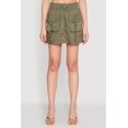 thumbnail image 4 of Womens Toggle Drawstring Mini Cargo Skirt, 4 of 5