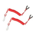 thumbnail image 4 of 4 Safety Ropes for PWC Jet Ski Wave Runners Stop Killing TPU + PVC Red Ignition Key Floating Safety Rope, 4 of 8