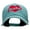 Mint, variant on Babe Heart Embroidered Unstructured Cotton Twill Washed Cap - Black OSFM