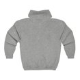 thumbnail image 2 of TSmartArt @ Walmart. Bunny. Unisex Heavy Blend™ Zip Hoodie. Adult S-3XL, 2 of 2
