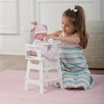 thumbnail image 3 of Doll High Chair with Padded Seat - White Rose, 3 of 11