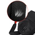 thumbnail image 3 of Mochila Escolar Hombres Transpirables Nylon Al Desgaste Almacenamiento para Viajar en La Oficina Rojo, 3 of 9