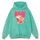 thumbnail image 2 of Sudadera con capucha para hombre, estilo retro, desgastado, con bonito conejo, ropa deportiva holgada, tops de algodón 100 % a la moda, sudadera holgada de gran tamaño, 2 of 4