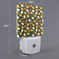 thumbnail image 2 of Cauagu Autumn Pumpkin Maple Leaf Plants Print LED Nightlight,0.5W Night Lights Plug into Wall 1 Pack with Dusk-to-Dawn Light Sensor Soft Glow Lamp for Bathroom Adult Hallway-EU, 2 of 7