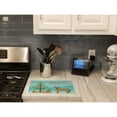 thumbnail image 2 of Caroline's Treasures CK3832LCB Tan German Shepherd Mastiff Mix Christmas Tree Glass Cutting Board Large, 12H x 16W,, 2 of 4