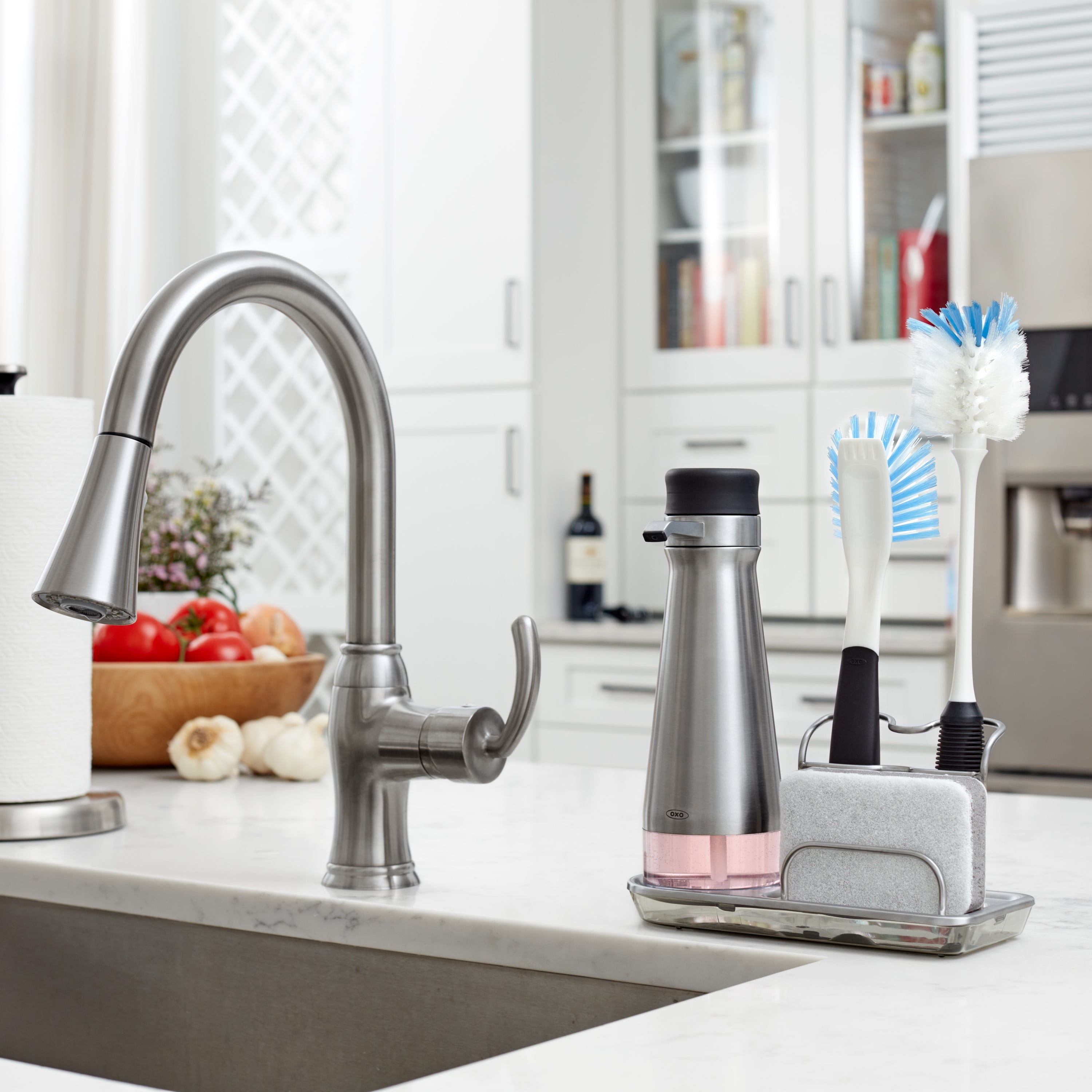 (3 pack) OXO Stainless Steel Sink Organizer