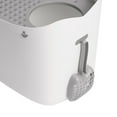 thumbnail image 4 of Catit PIXI Top Entry Litter Box – Stylish, Splash-Proof, Easy-Clean Design – 41 x 52.5 x 48 cm, 4 of 8