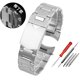 thumbnail image 3 of Correa de acero inoxidable macizo para reloj Tudor Black Bay 79830 79730 79220R Heritage Chrono, pulsera con remaches de 22 mm, 3 of 5