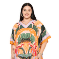 thumbnail image 6 of Oussum Women'S Plus Size Caftan Dress Long Maxi Kaftan Loungewear, Size Fit 1X-3X, 6 of 8