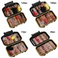 thumbnail image 3 of Mosiee Reliable Fly Fishing Hook Assortment For Successful Fishing 40/72/100/120 Flies, 3 of 8